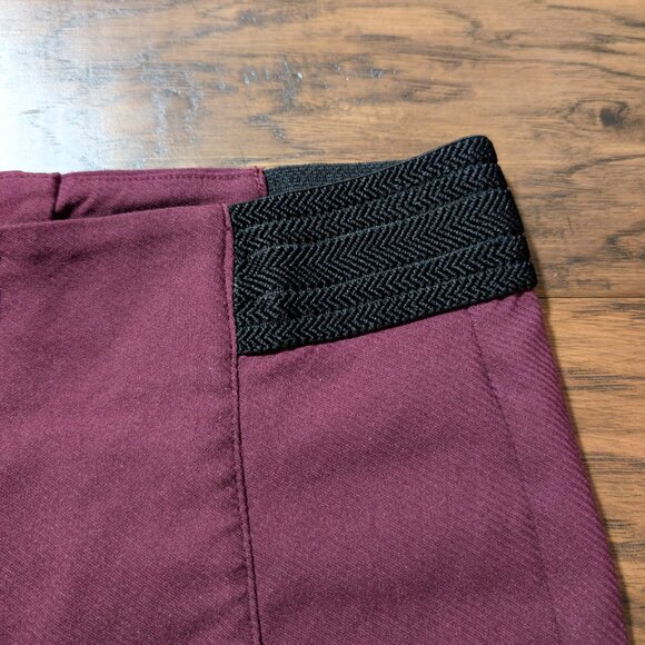 RW&CO slim dress pant leggings burgundy size XS - Picture 10 of 15